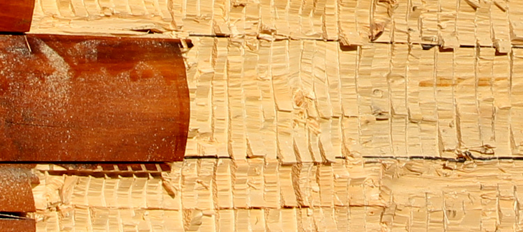Log Home Face Restoration  Cherokee County, Alabama