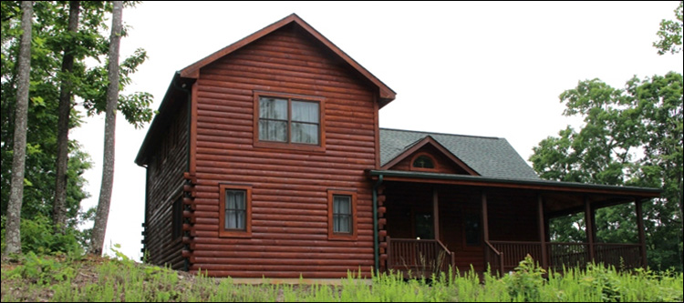Professional Log Home Borate Application  Cherokee County, Alabama